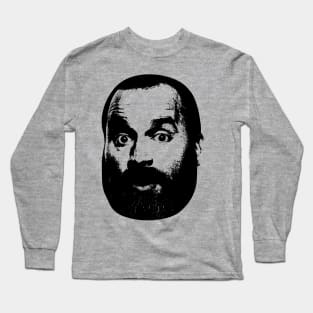 Tom Segura Funny Comedy Podcaster: Hilarious Artwork for Podcast Fans Long Sleeve T-Shirt